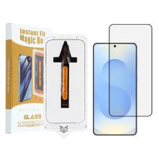 OEM - Sk&auml;rmskydd f&ouml;r Samsung Galaxy S26 HD Klar Aluminiumglas - Svart