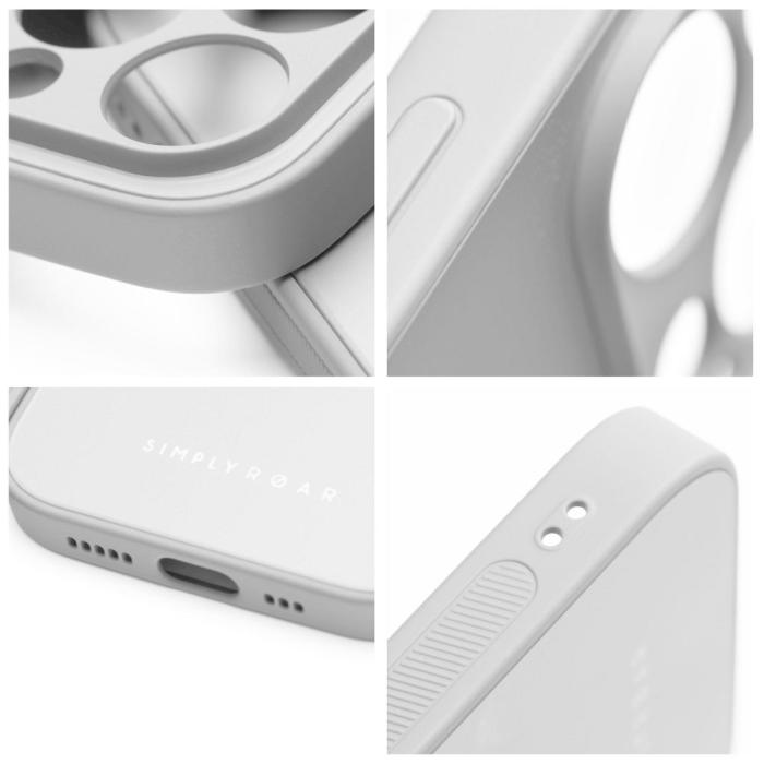 Roar - Roar Matte Glass Skal för iPhone XS Max stål