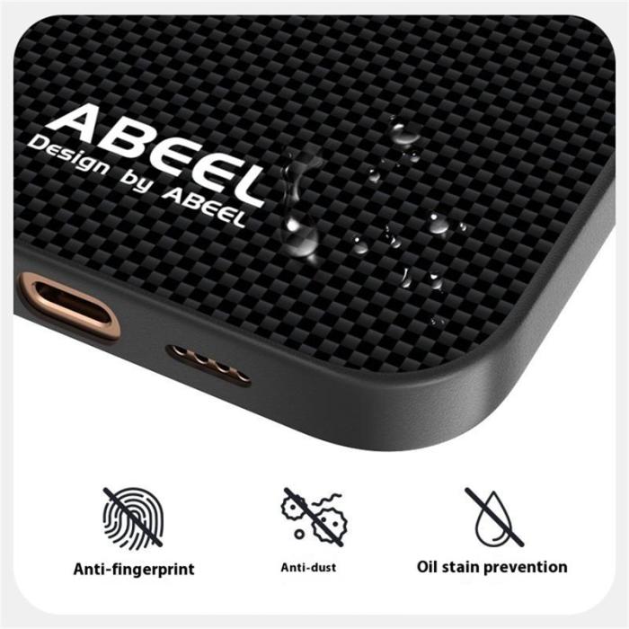 ABEEL - ABEEL Mobilskal till iPhone 16 Pro MagSafe Kompatibel Svart
