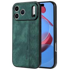 AZNS - AZNS iPhone 17 Pro Max Fodral Skyddande KonstL&auml;der - Gr&ouml;n