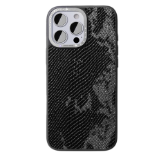 JAUCASE - JAUCASE iPhone 16 Pro Max Mobilskal Magafe Snake - Svart