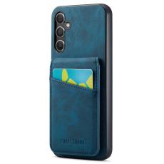 FIERRE SHANN - FIERRE SHANN f&ouml;r Samsung Galaxy A14 Fodral KonstL&auml;der - Bl&aring;