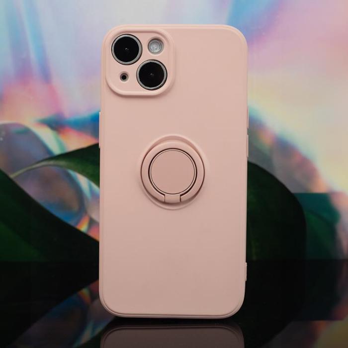 OEM - iPhone 16 Pro Mobilskal Ringhållare - Rosa