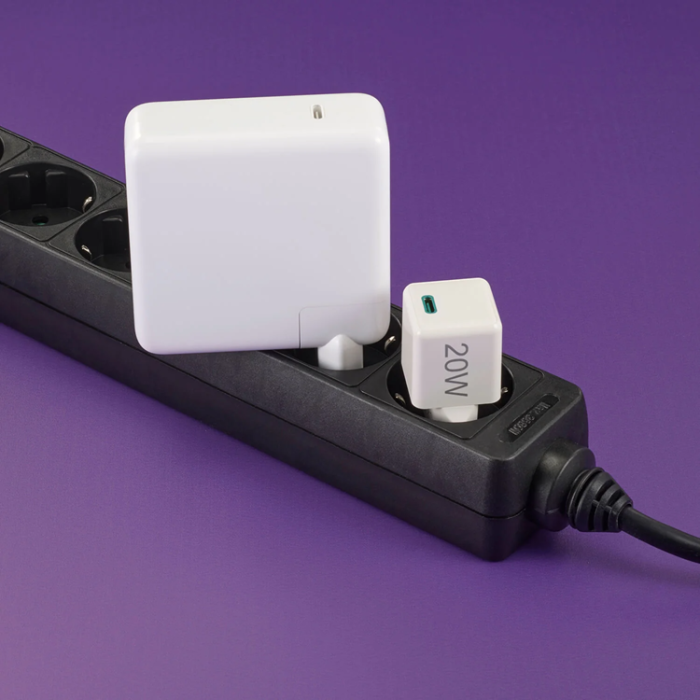 Hama - Hama Snabbladdare 20W USB-C - Vit