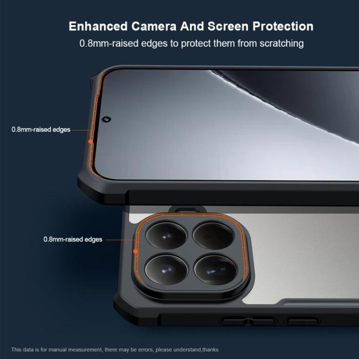 XUNDD - XUNDD Mobilskal till Xiaomi 15T Pro Dropproof TPU + Akryl Klar Back