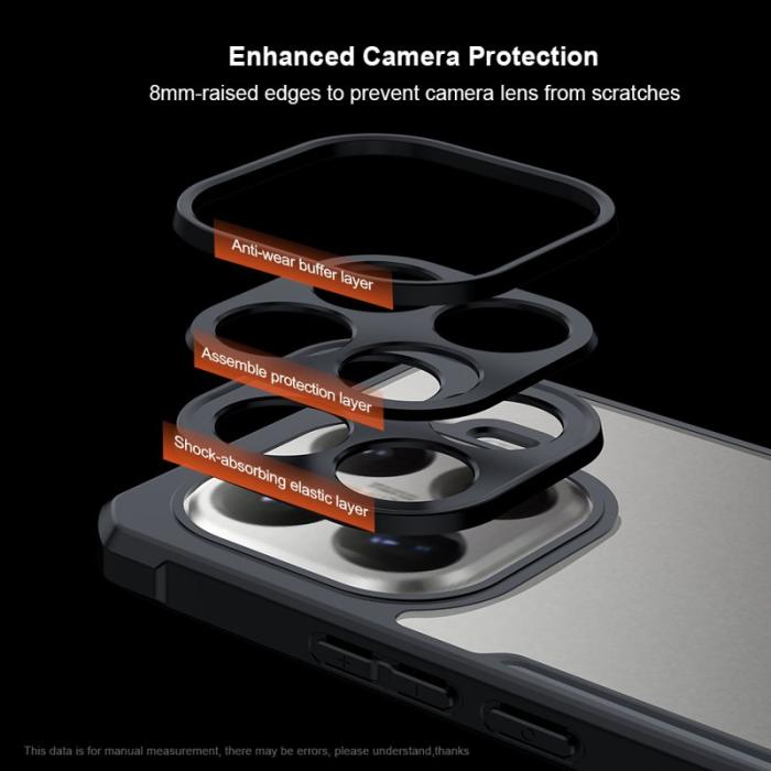 XUNDD - XUNDD Mobilskal till Xiaomi 15T Pro Dropproof TPU + Akryl Klar Back
