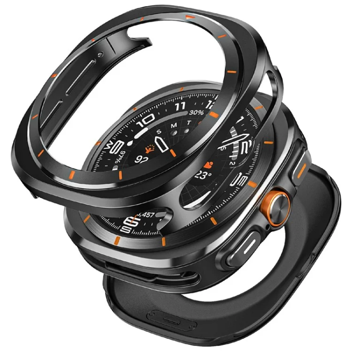 Ringke - Galaxy Watch Ultra (47mm) Skal Bumper - Svart/Orange
