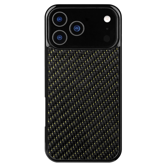 A-One Brand - iPhone 17 Pro Mobilskal MagSafe Aramid Fiber Twill - Guld