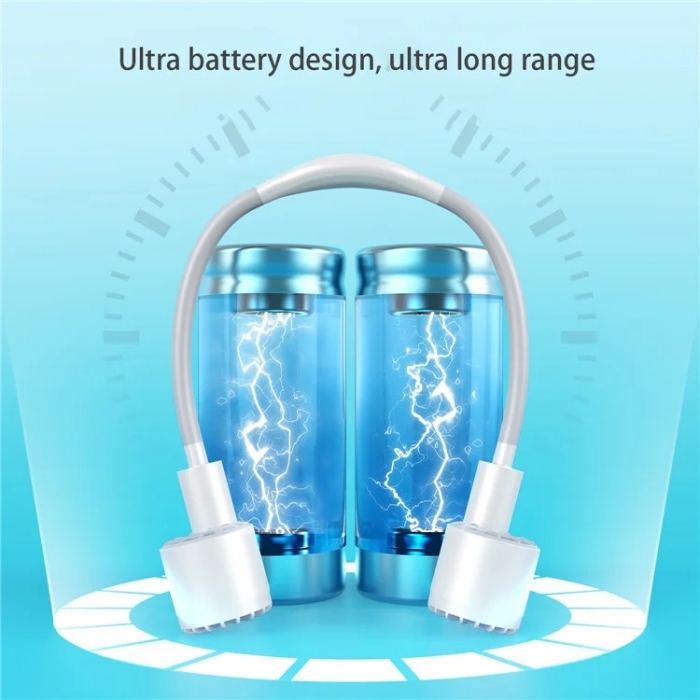 OEM - Bärbar USB-Hängande Minihalsfläkt - Svart