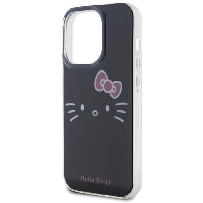 Hello Kitty - Hello Kitty iPhone 15 Pro Max Mobilskal IML Kitty Face - Svart