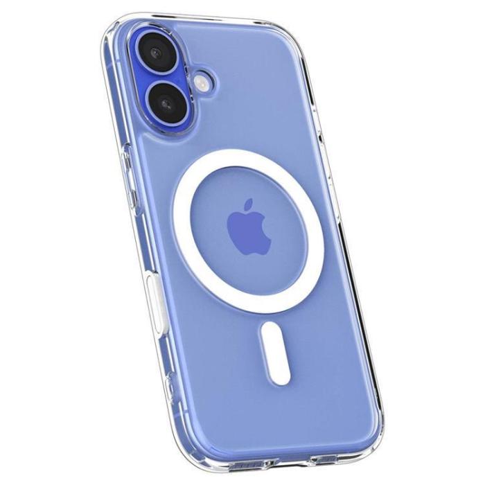 Spigen - Spigen iPhone 16 Mobilskal Magsafe Ultra Hybrid ”T” - Vit