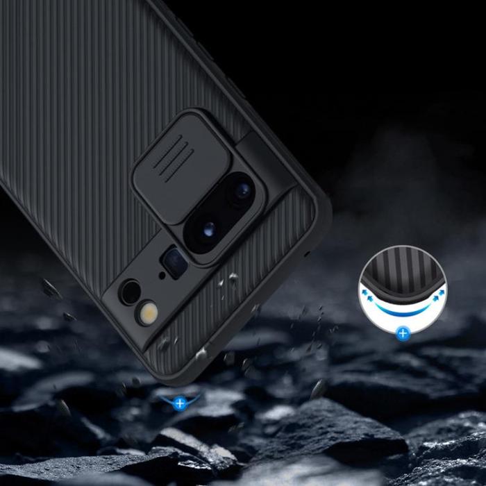 Nillkin - Nillkin Google Pixel 8 Pro Mobilskal CamShield Pro - Svart