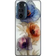 Gustaf - Mobilskal till Motorola Edge 30 Pro med Silkesblommor