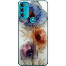 iSecrets - Mobilskal till Motorola Moto G71 5G med Silkesblommor