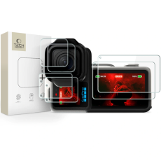 Tech-Protect - [2-Pack] Tech-Protect Sk&auml;rmskydd H&auml;rdat Glas F&ouml;r GoPro Mission 1 - Clear