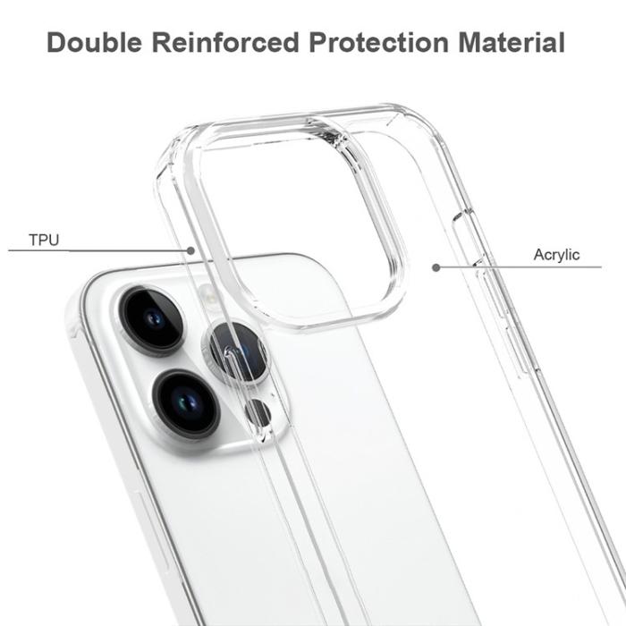Boom of Sweden - BOOM iPhone 15 Pro Mobilskal Acrylic TPU - Clear