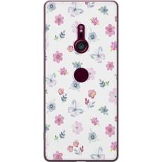 iSecrets - Mobilskal till Sony Xperia XZ3 med Blommor och fjärillar