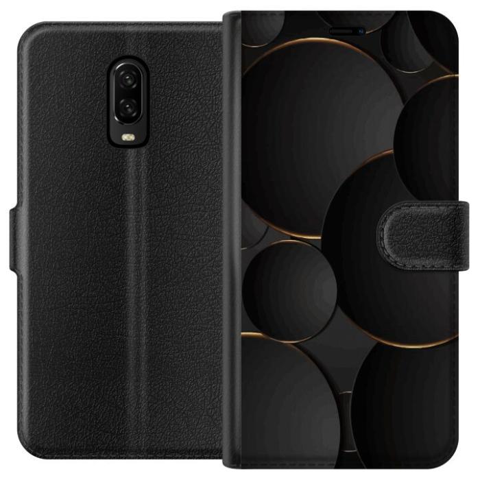 iSecrets - Plånboksfodral till OnePlus 6T med Lyxig Cirklar