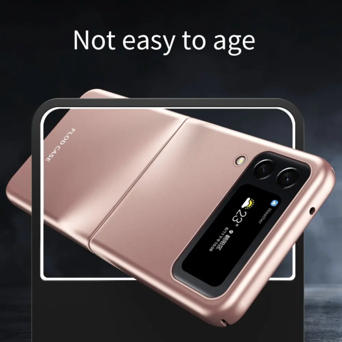 Taltech - Galaxy Z Flip4 5G Mobilskal PC - Rosaguld