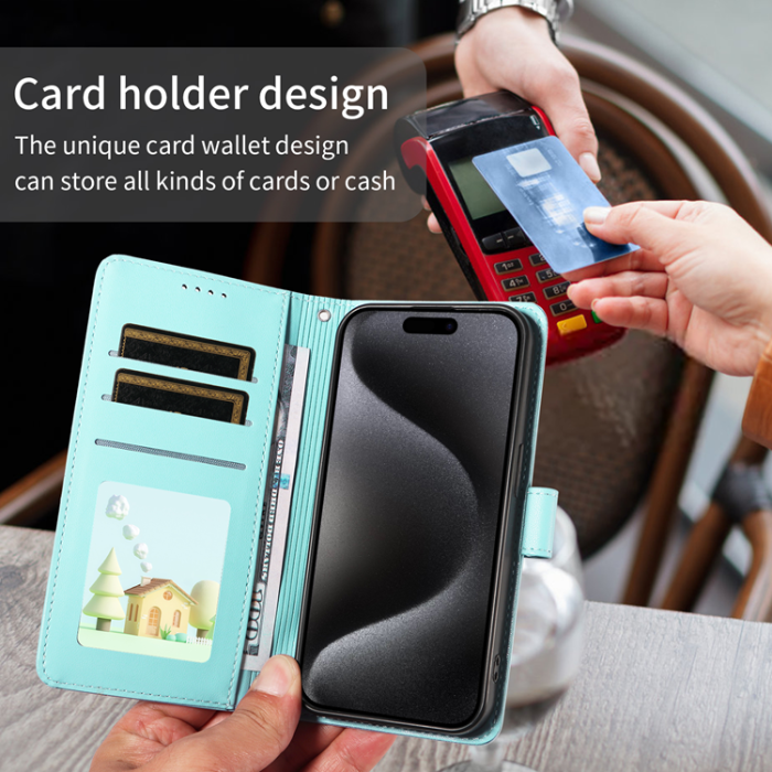 A-One Brand - OnePlus 15 Plånboksfodral RFID Blocking Imprinted Dog Pattern