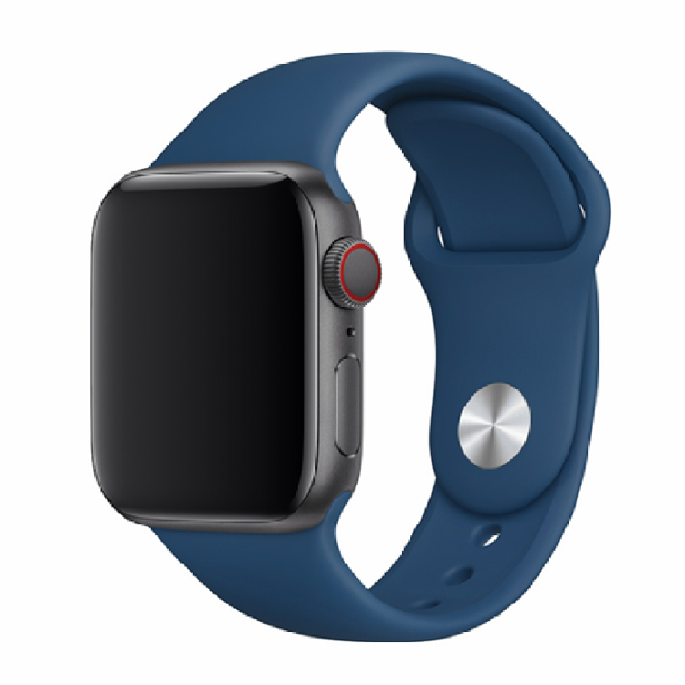Devia Apple Watch (42/44/45/49mm) Armband Deluxe Sport - Blå | 5123 | AlltMobil