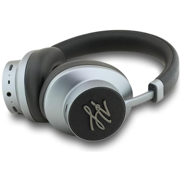 KARL LAGERFELD - Karl Lagerfeld Over-Ear Hörlurar Bluetooth ANC Grained Initials - Svart