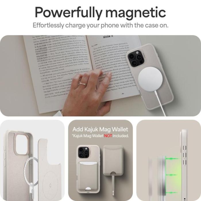 Spigen - Spigen iPhone 16 Pro Max Mobilskal MagSafe Cyrill Kajuk - Cream