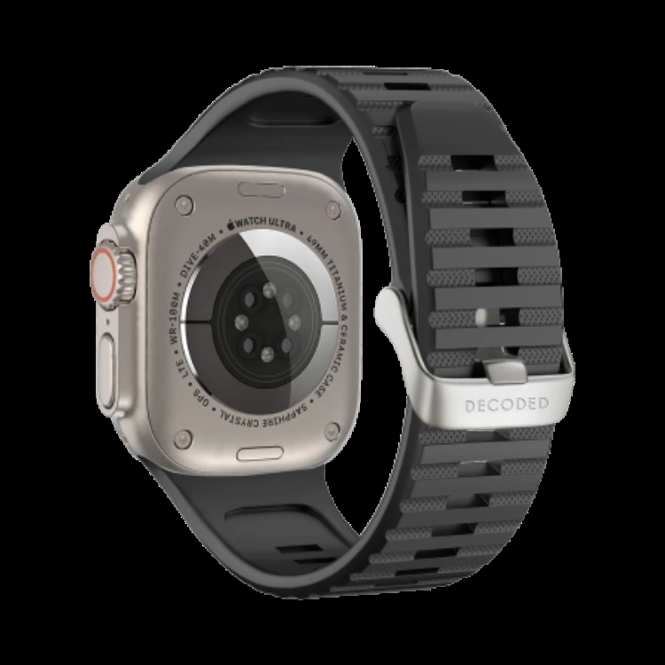 Decoded Apple Watch (49/45/44/42mm) Armband Ultra Traction Silikon | 5122 | AlltMobil