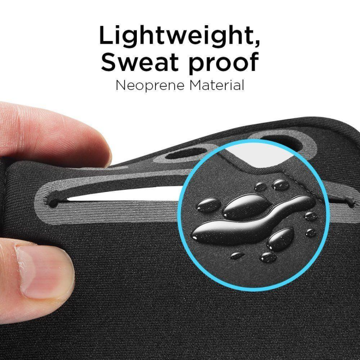 Spigen - Spigen Sportarmband A700 6.9 - Svart