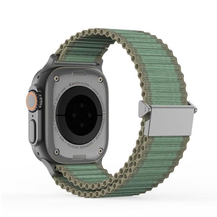 Dux Ducis - Dux Ducis Apple Watch 44/45/46/49mm Armband YC Nylon - Grön