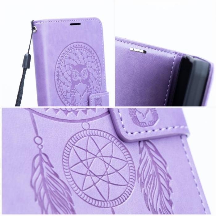 OEM - iPhone 14 Pro Plånboksfodral Mezzo Eco Läder Lila