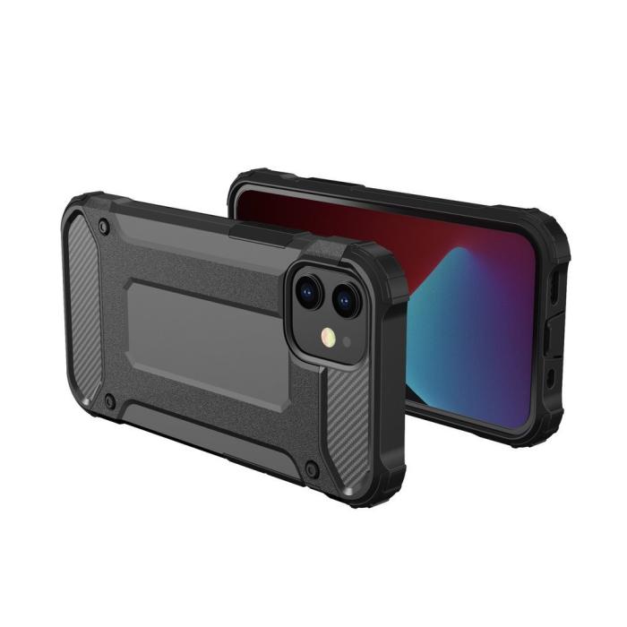 OEM - iPhone 12 Pro Max Skal Hybrid Armor - Svart