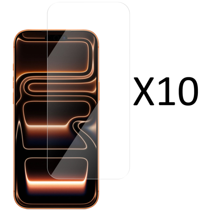 Champion - [10-Pack] Champion Härdat Glas Skärmskydd för iPhone 18 Pro/17 Pro - Clear