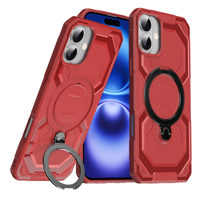 A-One Brand - iPhone 16 Plus Mobilskal MagSafe Kickstand TPU + PC