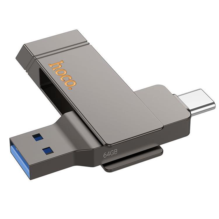 Hoco Pendrive 64GB USB-A, USB-C UD15 USB 3.2 | 3712 | AlltMobil