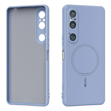 ABEEL - ABEEL Sony Xperia 1 VI Mobilskal Magsafe Liquid Silikon - Ljusblå