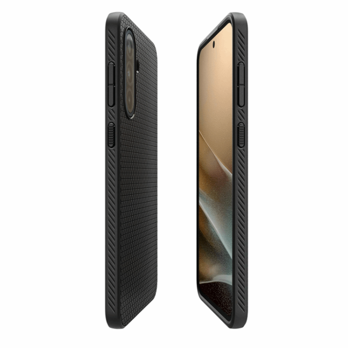 Spigen - Spigen Galaxy A36 5G Mobilskal Liquid Air - Matt Svart