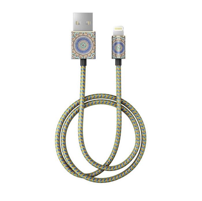 UTGATT4 - iDeal of Sweden Fashion Cable Lightning 1M - Moroccan Zellige
