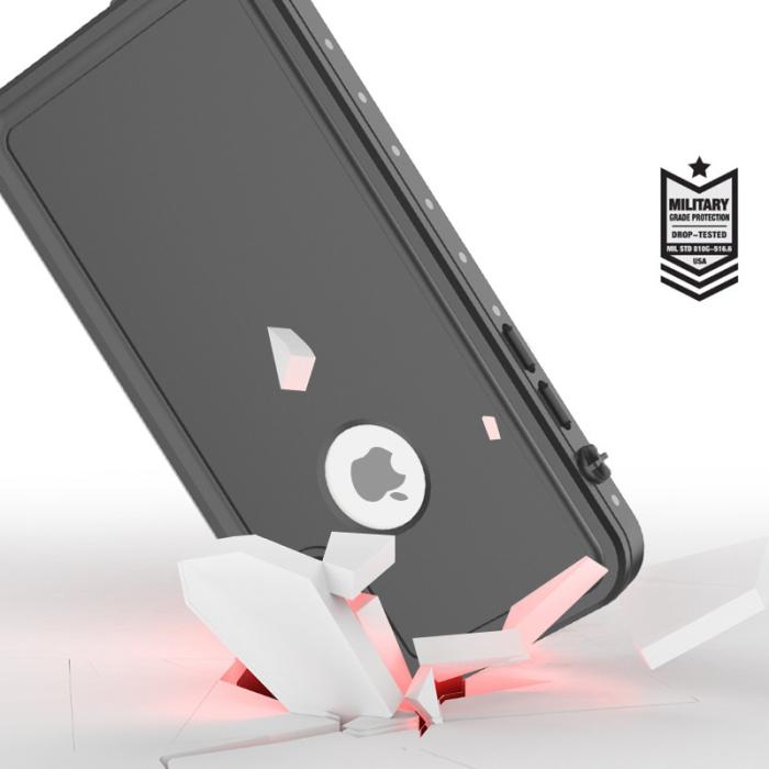 UTGATT4 - Redpepper Vattentätt Skal till Apple iPhone XR - Svart