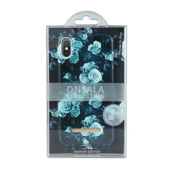 Onsala - Onsala Collection mobilskal till iPhone Xs Max - Shine Dark flower