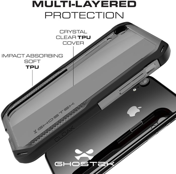 UTGATT5 - Ghostek Cloak 4 Skal till Apple iPhone XR - Röd