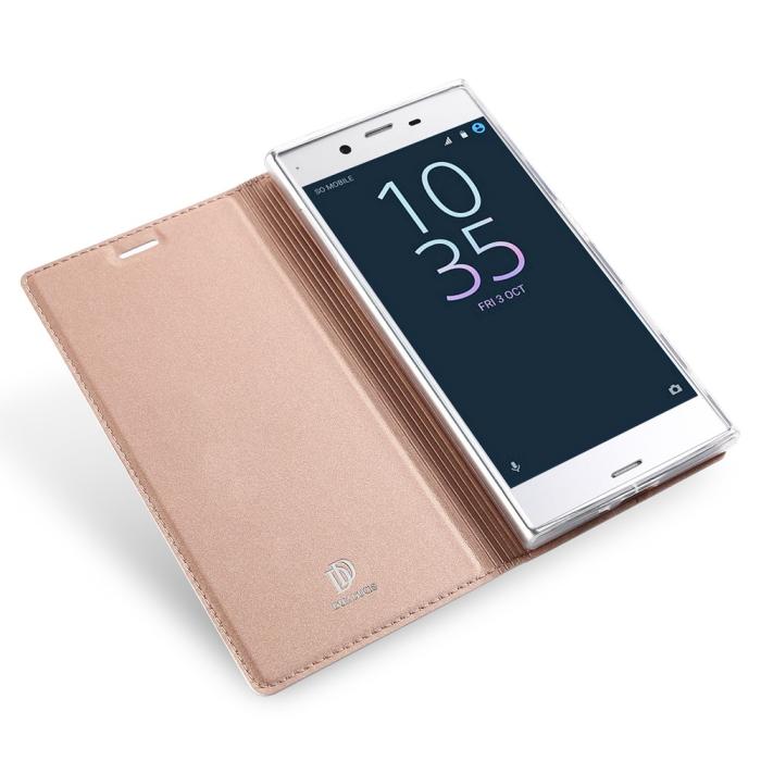 Dux Ducis - Dux Ducis plånboksfodral till Sony Xperia 10 Plus - Roséguld