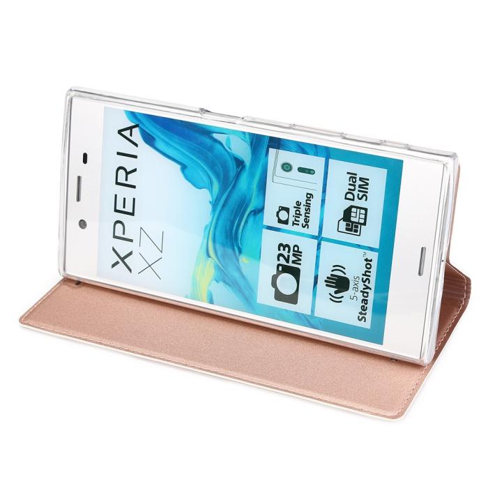 Dux Ducis - Dux Ducis plånboksfodral till Sony Xperia 10 Plus - Roséguld