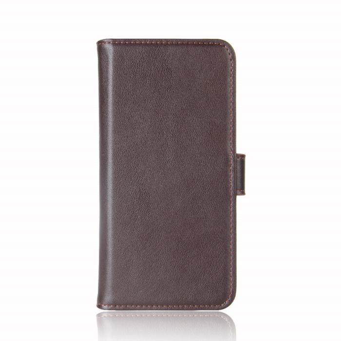 A-One Brand - Genuine Split Plånboksfodral till Huawei P30 Pro - Brun