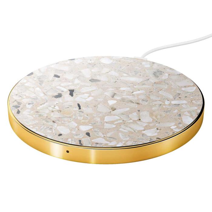 UTGATT5 - iDeal of Sweden Wireless Charger - Greige Terazzo