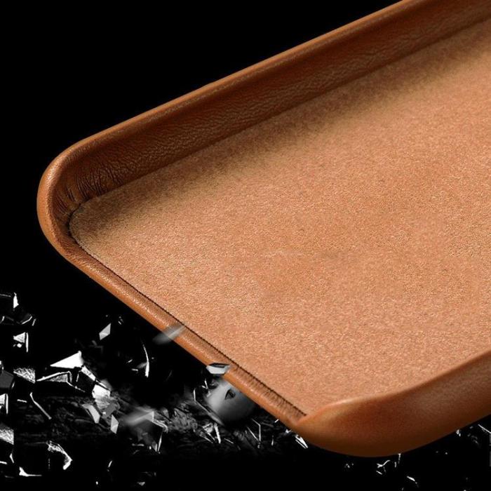 OEM - Eco Läder Skal iPhone 12 Pro Max - Svart