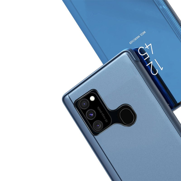 UTGATT1 - Galaxy A12(2020/2021)/M12 Mobilfodral Clear View - Rosa