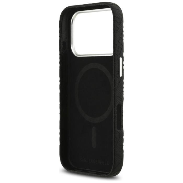 KARL LAGERFELD - Karl Lagerfeld iPhone 17 Pro Mobilskal MagSafe FW Stamped Karl
