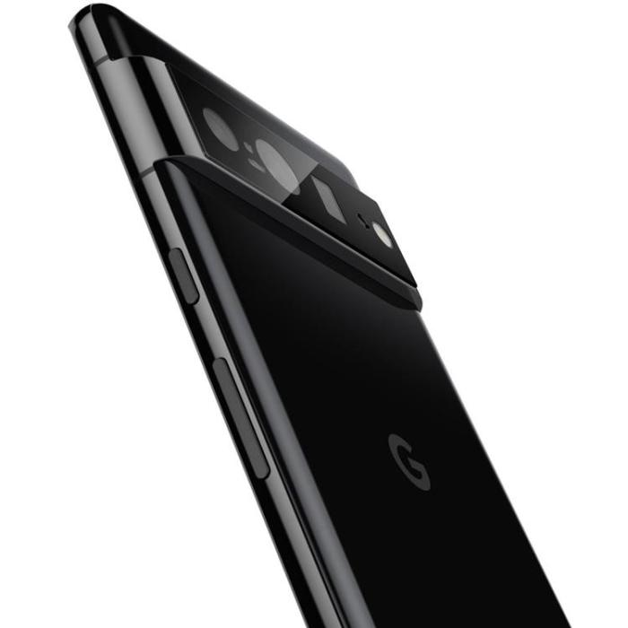 UTGATT1 - [2-Pack] Spigen Google Pixel 7 Pro Linsskydd Härdat Glas - Svart