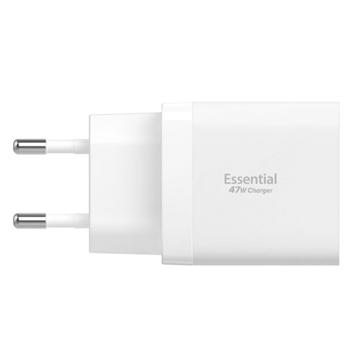 Spigen - Spigen 2-Port Nätverk Laddare 47W ESSENTIAL EE472EU